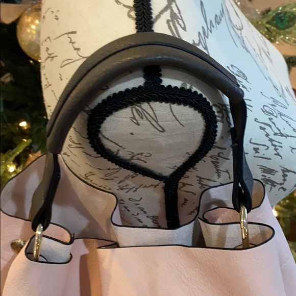 NWOT Blush/Soft Pink Leather Hobo Bag!! - Picture 3 of 5